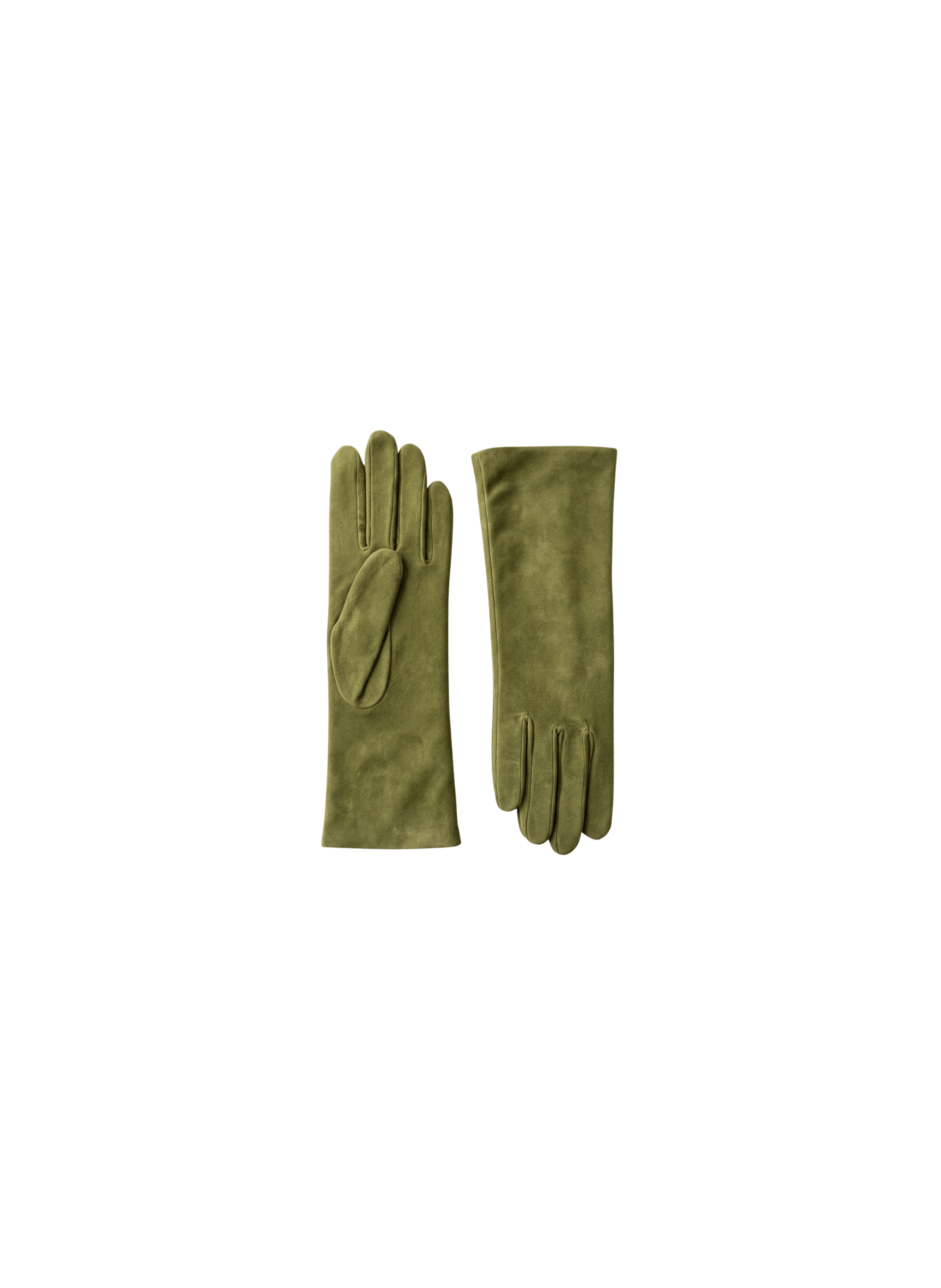 Gants Christina Sued Femme Cuir Doublés Soie