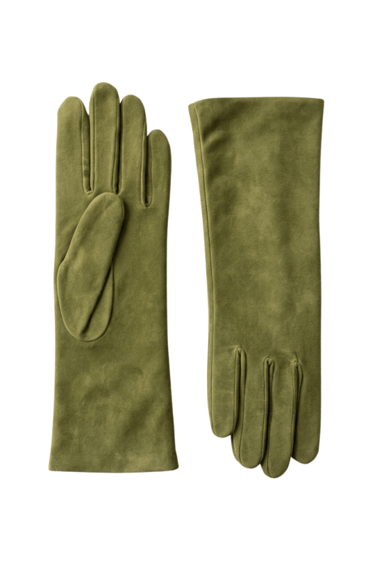 Gants Christina Sued Femme Cuir Doublés Soie