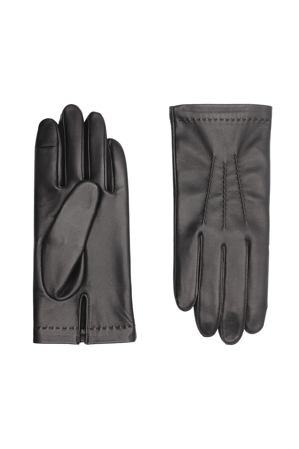 Gants Loic Homme en Cuir Doublés Alpaga