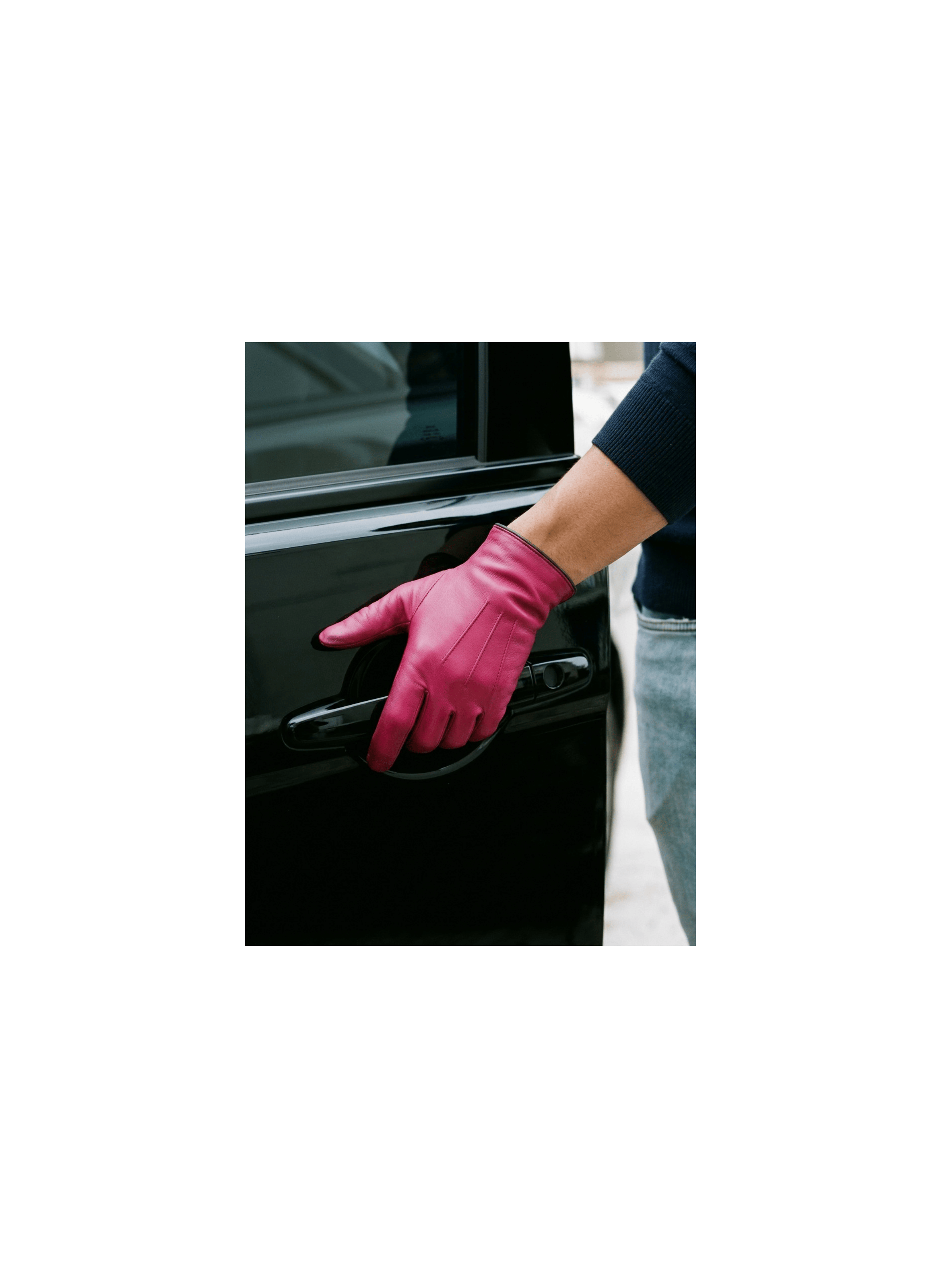 Gants Homme en Cuir Doublés Cachemire Rick | Gants Agnelle