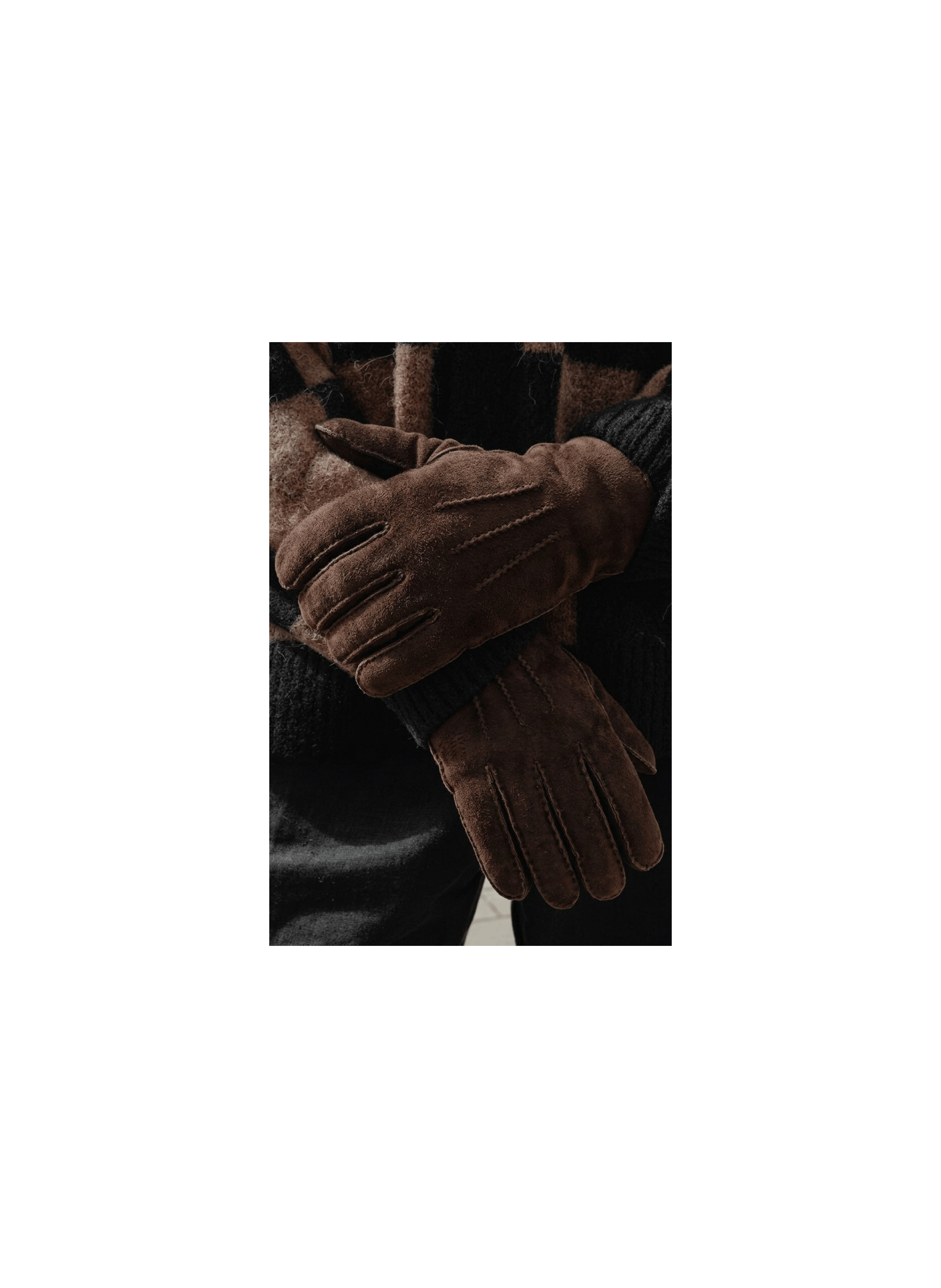 Gants Homme en cuir Peau Lainée Arnaud | Gants Agnelle
