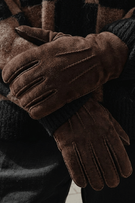 Gants Homme en cuir Peau Lainée Arnaud | Gants Agnelle