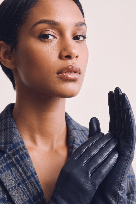 Gant Femme en cuir Doublés Soie Inès | Gants Agnelle