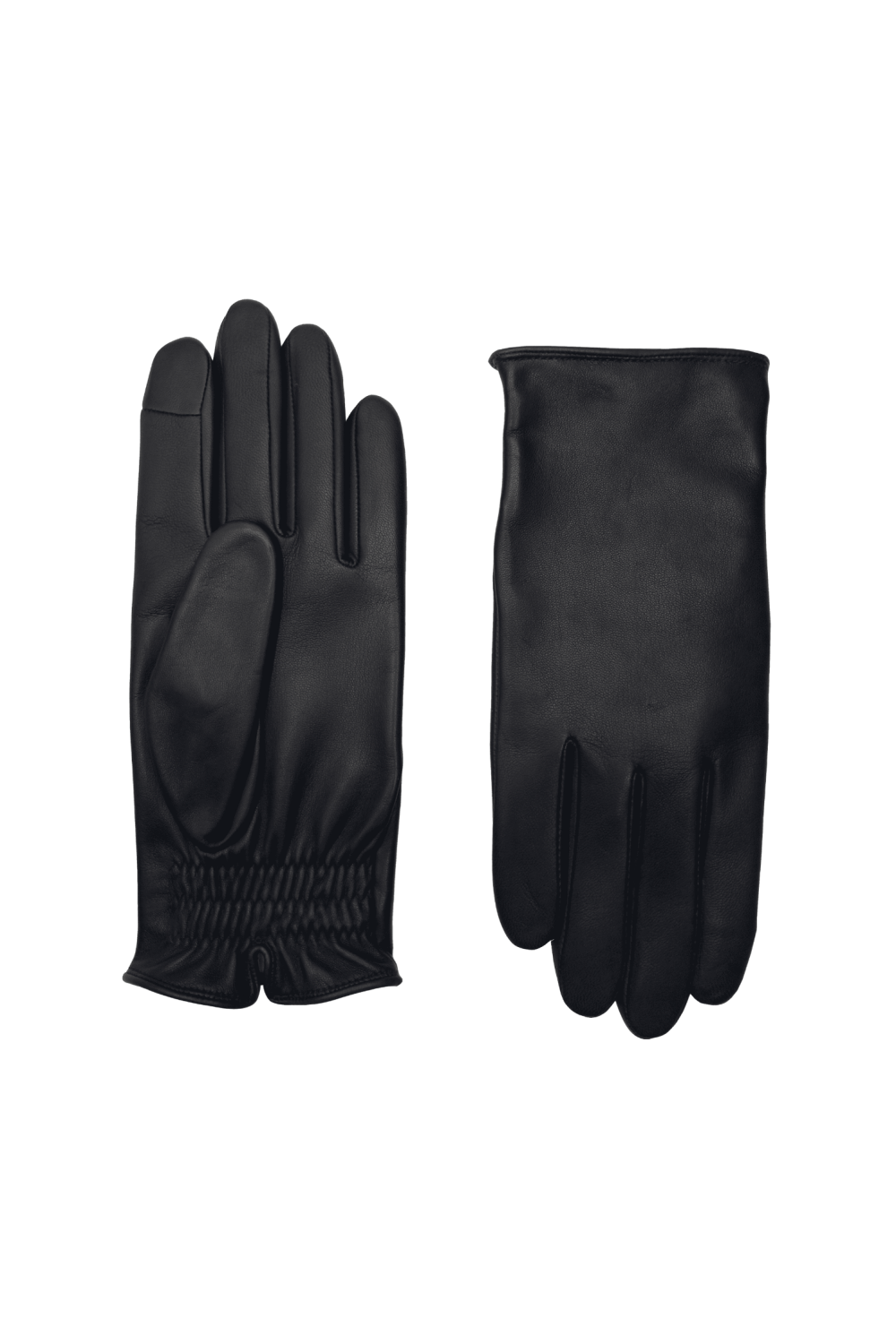 Thomas Men's Leather Gloves Lined with Silk | Agnelle Gloves