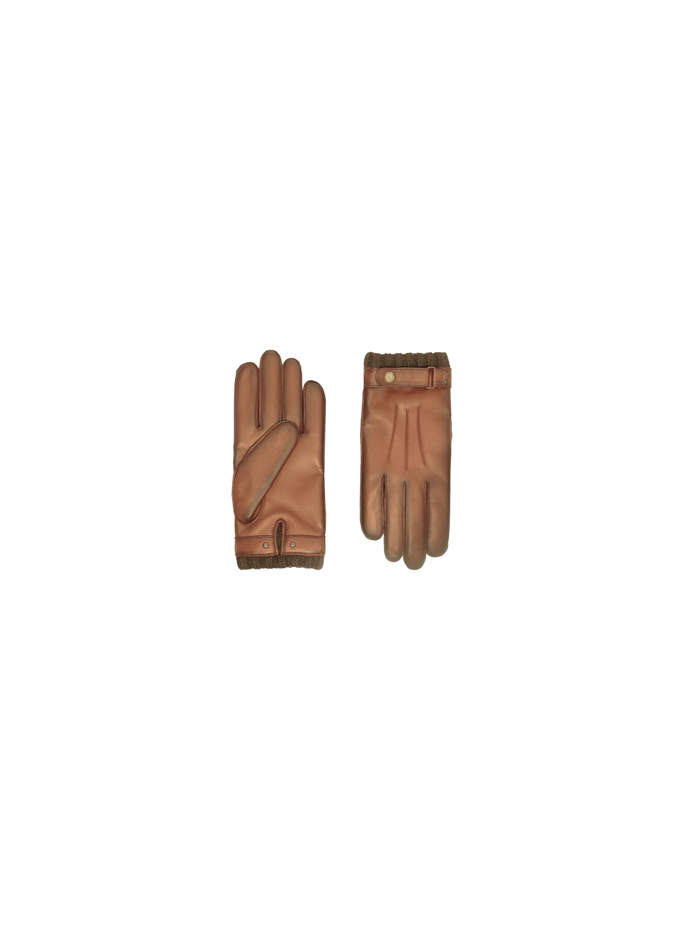 Men's Leather Gloves Lined with Cashmere | Agnelle Gloves