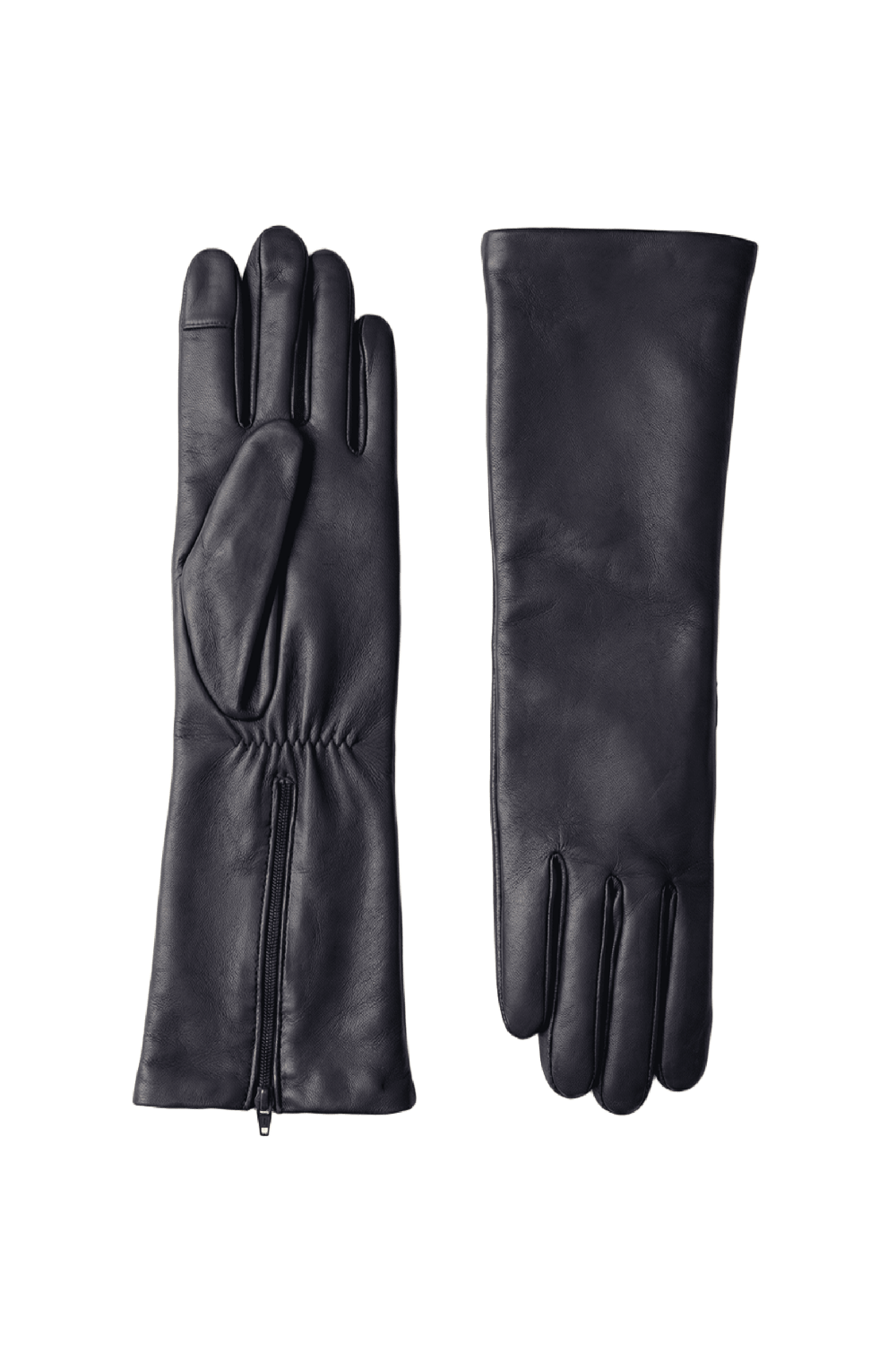 Gants Longs Edna Femme Cuir d’Agneau Doublés Cachemire | Agnelle
