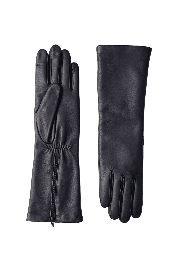 Gants Longs Edna Femme Cuir Doublés Cachemire | Agnelle