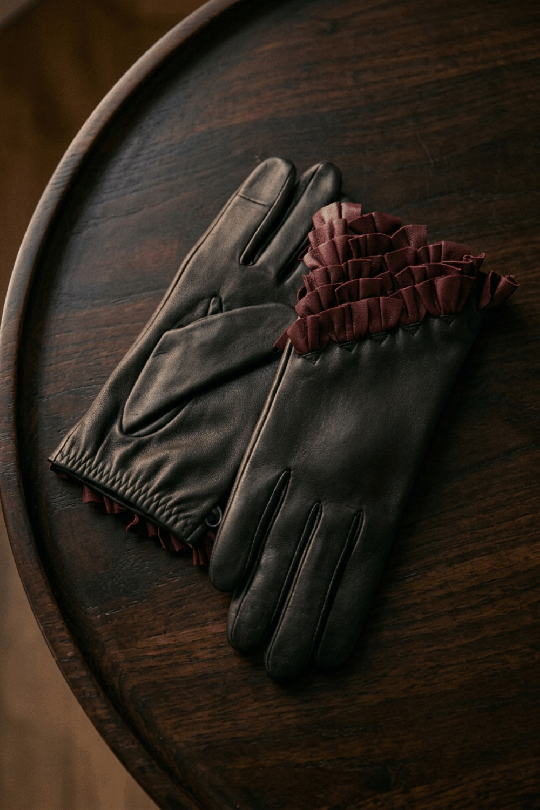 Gants Chihira Femme Cuir d’Agneau Doublés Soie | Agnelle