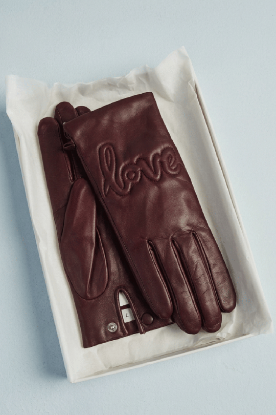 Gants Love Paris Femme Cuir d’Agneau Doublés Alpaga | Agnelle