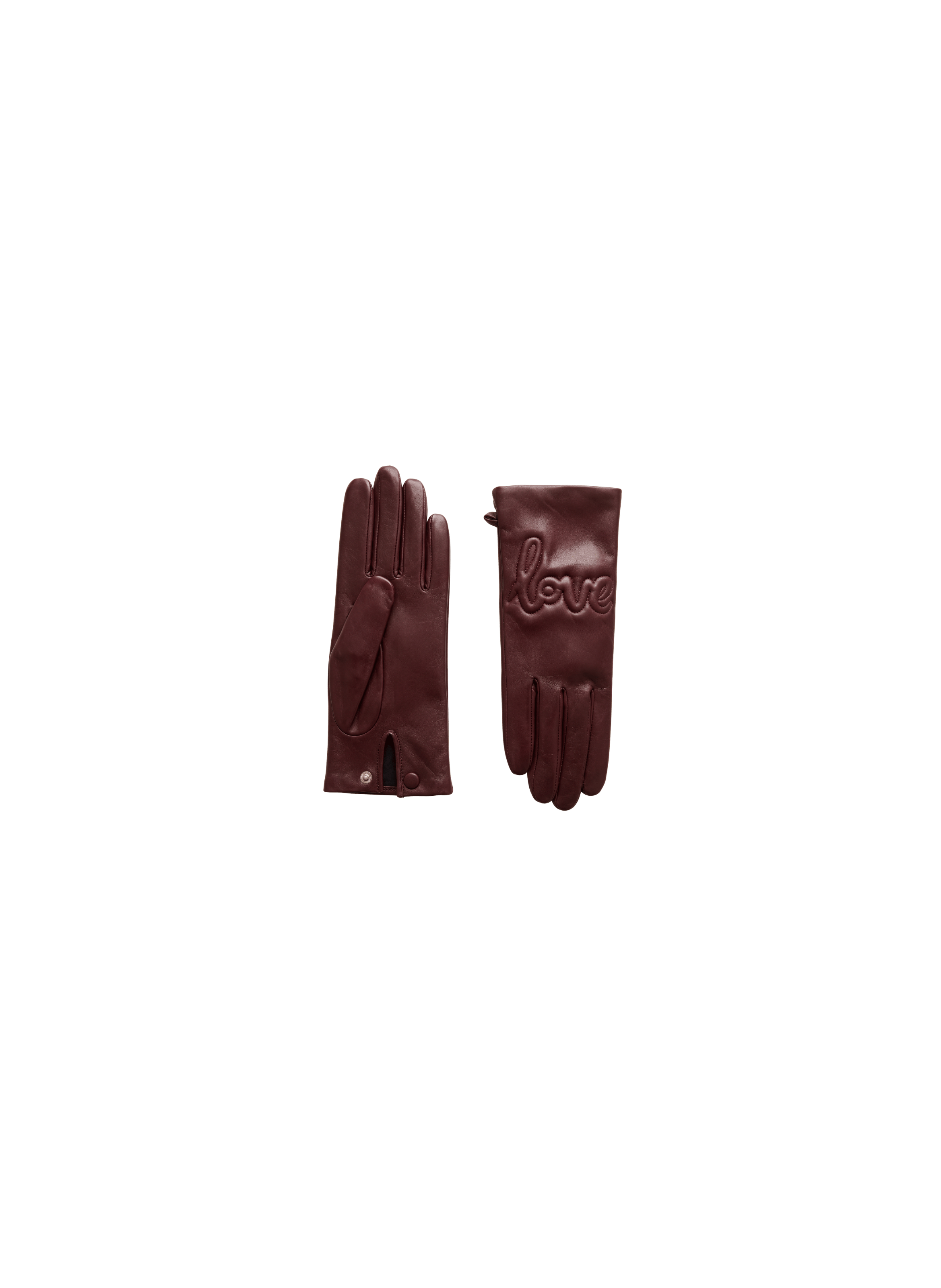 Gants Love Paris Cuir d’Agneau Doublés Alpaga | Agnelle