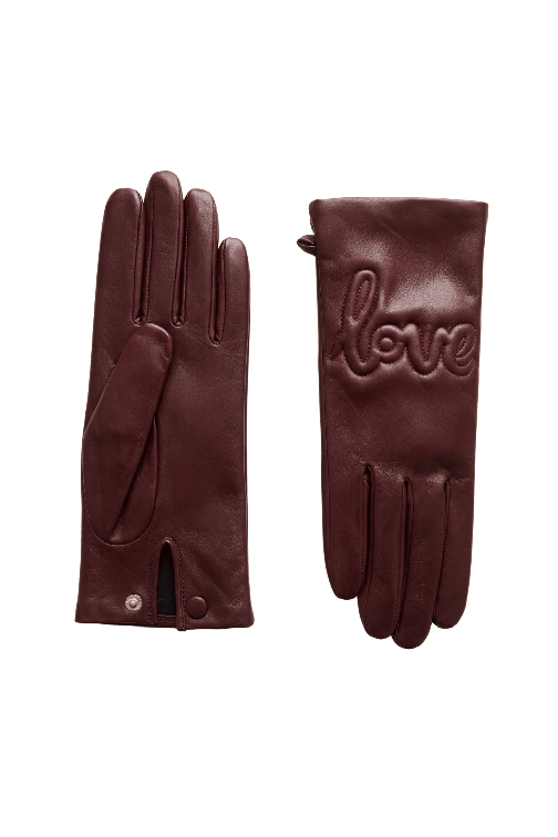 Gants Love Paris Cuir d’Agneau Doublés Alpaga | Agnelle